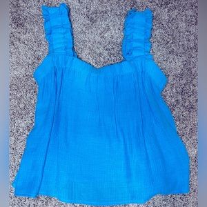 Blue Tank. Size Medium